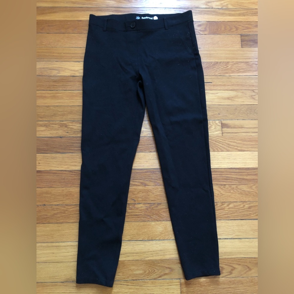 Betabrand Skinny Leg Black Dress Pant Yoga Pant